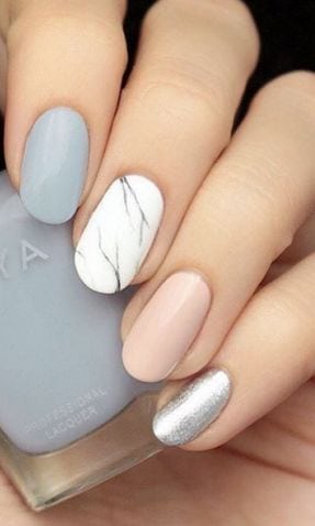 [ad_1]

Spice up your typical pastel mani with a marbled accent nail. Keeping it in neutral shades prevents this look from going over the top.
Source by virginiemillefi
[ad_2]
			
			…