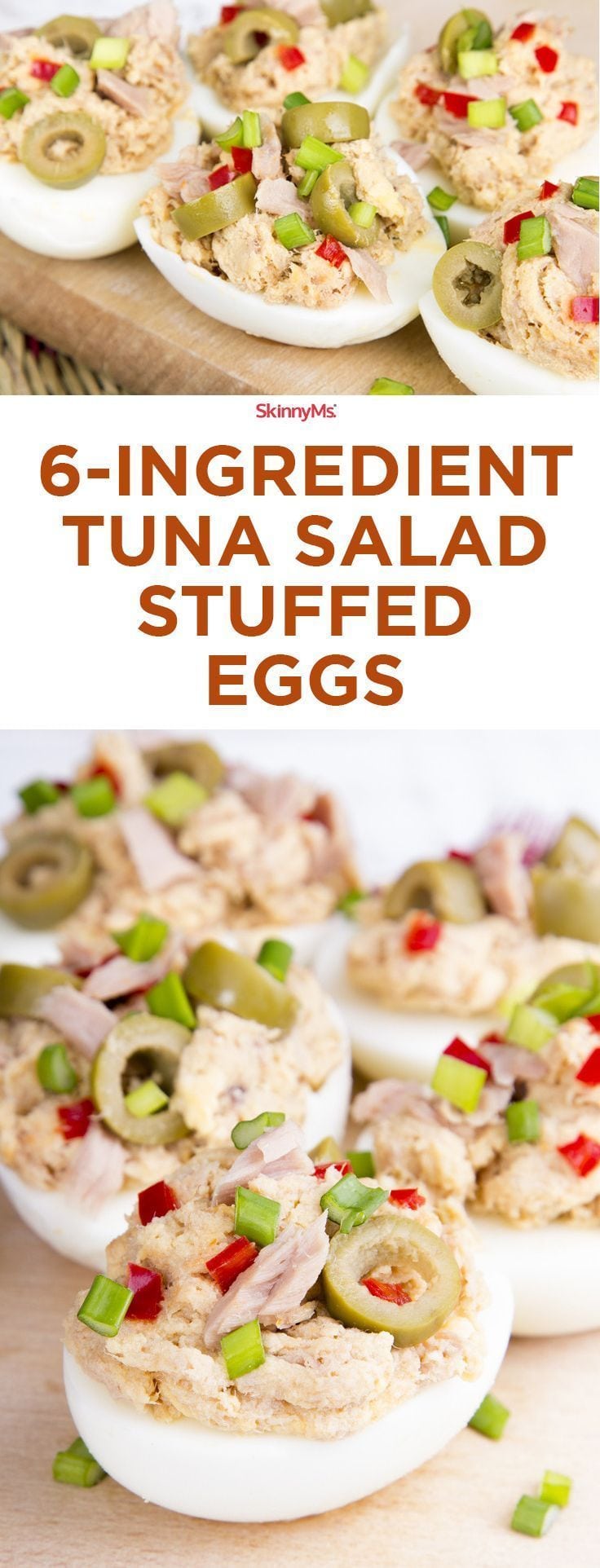 [ad_1]

6-Ingredient Tuna Salad Stuffed Eggs – you’ve never had tuna salad like this before! #skinnyms
Source by skinnyms
[ad_2]
			
			…