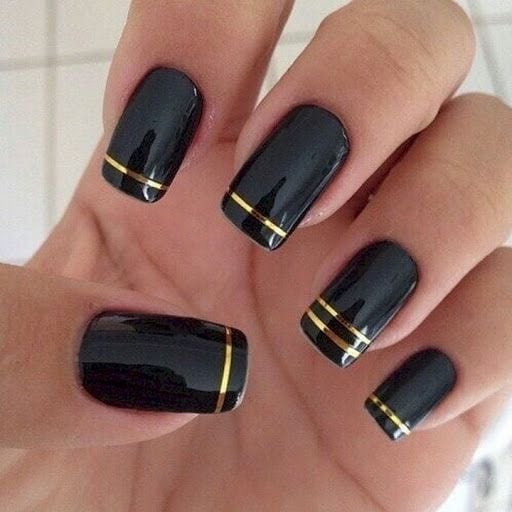 [ad_1]

22 Black Nails That Look Edgy and Chic – Elegant gold striped nails.
Source by janssen2691
[ad_2]
			
			…