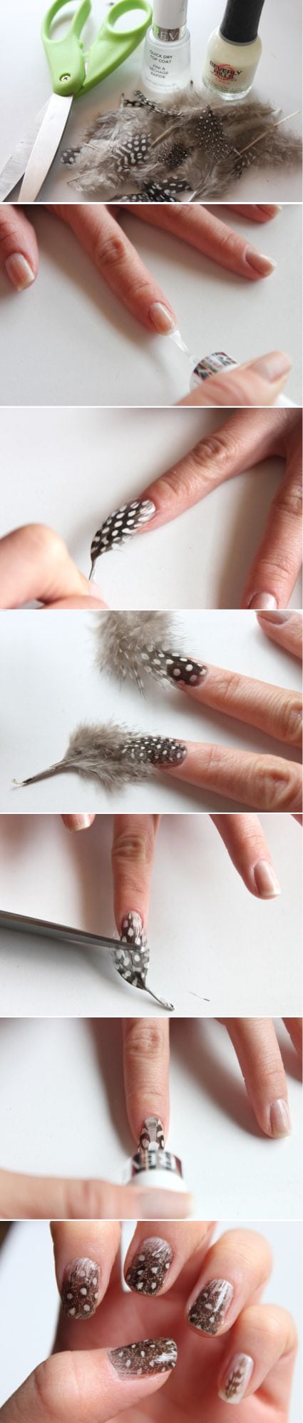[ad_1]

Feather Nails tutorial, for low-maintenance nails. Not really my thing, but interesting none the less.
Source by zillah1985
[ad_2]
			
			…