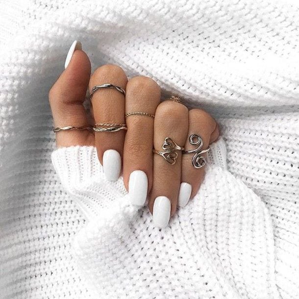 [ad_1]

Nail polish: tumblr white nails nails knuckle ring ring silver ring jewels jewelry accessories
Source by dominiqueburgho
[ad_2]
			
			…