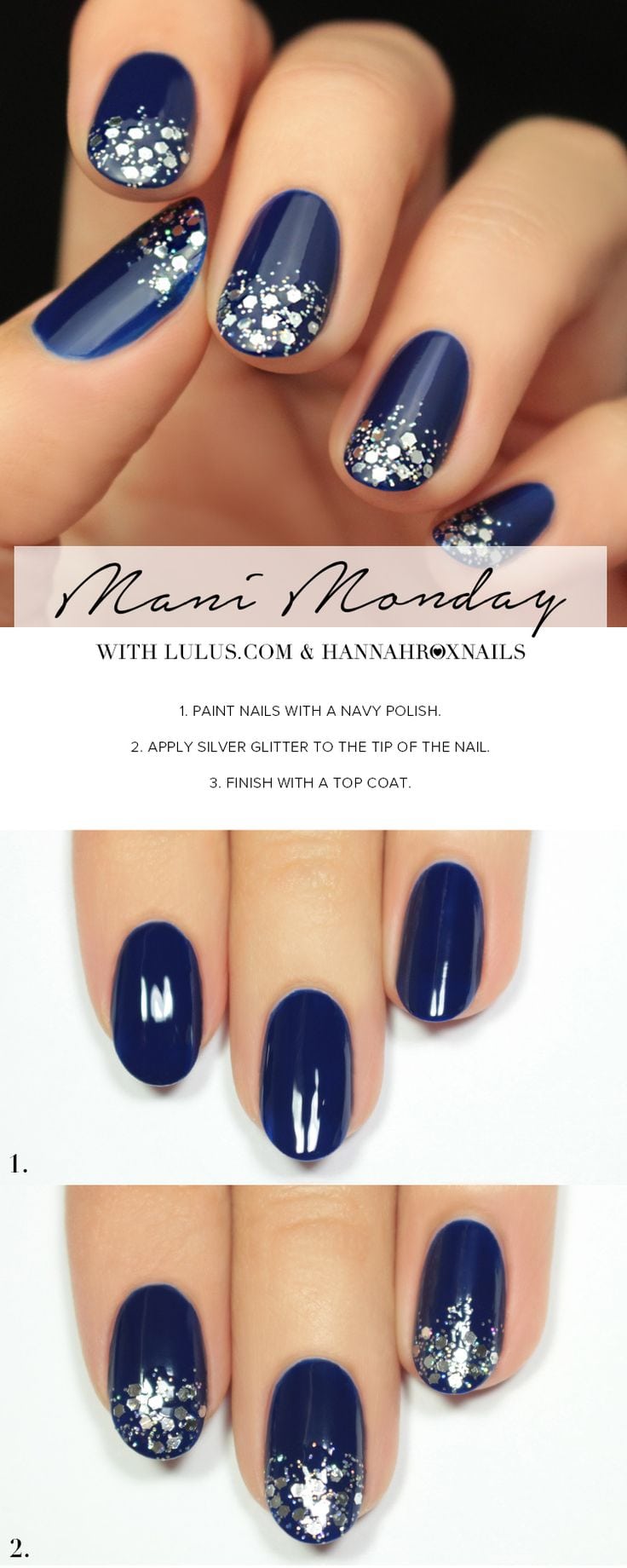 [ad_1]

Mani Monday: Navy Blue and Silver Glitter Nail Tutorial | Lulus.com Fashion Blog | Bloglovin’
Source by linlin807
[ad_2]
			
			…
