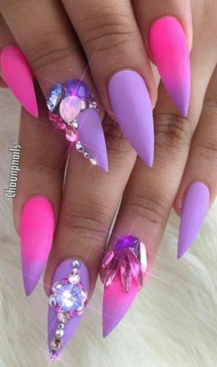 [ad_1]

Pink purple rhinestone stiletto nails
Source by pamke90
[ad_2]
			
			…