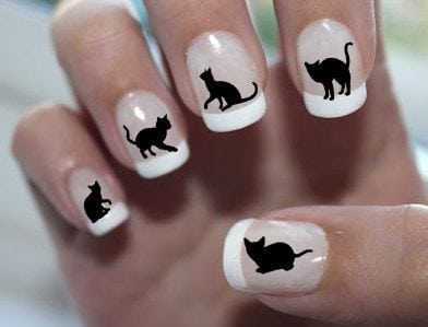 [ad_1]

Black CATS 2 – Familiar Symbols 51 DECALS – Nail Art Water Slide Transfers 15 different cats. THESE ARE NOT STICKERS OR VINYL AND WILL GIVE PROFESSIONAL RESULTS 🙂  Easy to apply – works great over your favorite nail…