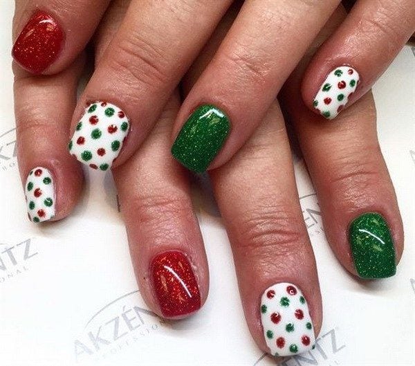 [ad_1]

Green, Red White Dotted Holiday Nail Art.
Source by sjoldersma
[ad_2]
			
			…