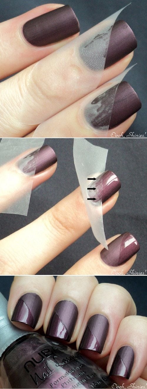 [ad_1]

These two-toned nails are absolutely gorgeous. All you will need is tape and glossy nail polish.:
Source by esthervanstrien
[ad_2]
			
			…