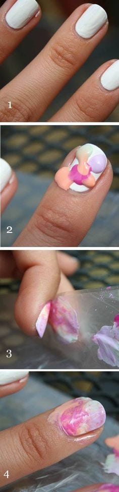 [ad_1]

Easy Way to Make Marble Nail Art…take step further and use Vaseline on surrounding skin for easy cleanup.
Source by christa0546
[ad_2]
			
			…