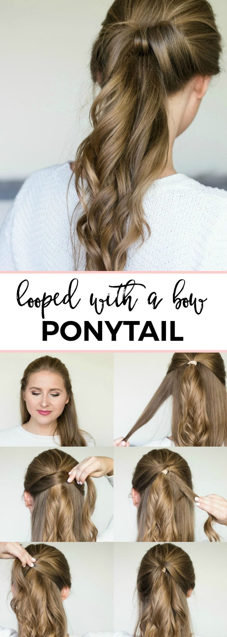 [ad_1]

Looped with a bow ponytail –  easy 5-minute hair tutorial | Fancy looped ponytail with loose waves hair tutorial | Quick and easy, no-heat hairstyle tutorials with beauty blogger Ashley Brooke Nicholas + the best shampoo and conditioner for…