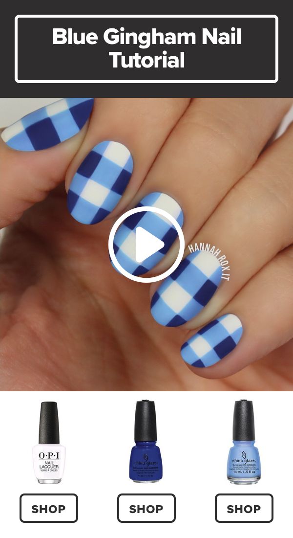 [ad_1]

How to Get a Blue Gingham Nail Manicure #darbysmart #beauty #nailpolish #nailart #naildiy #naildesign #nailtutorial
Source by tessadool
[ad_2]
			
			…